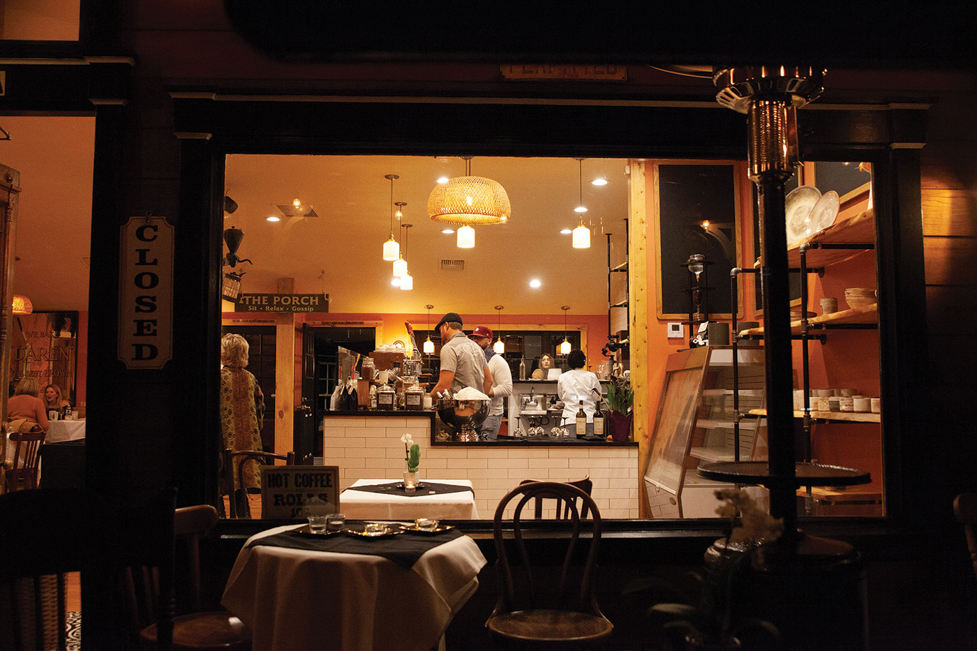 Lever Coffee Interior